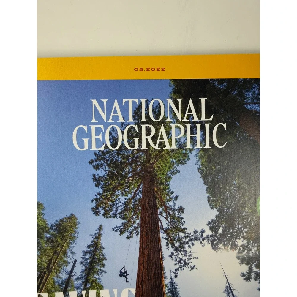National Geographic May 2022 Saving Forests Special Issue with Poster